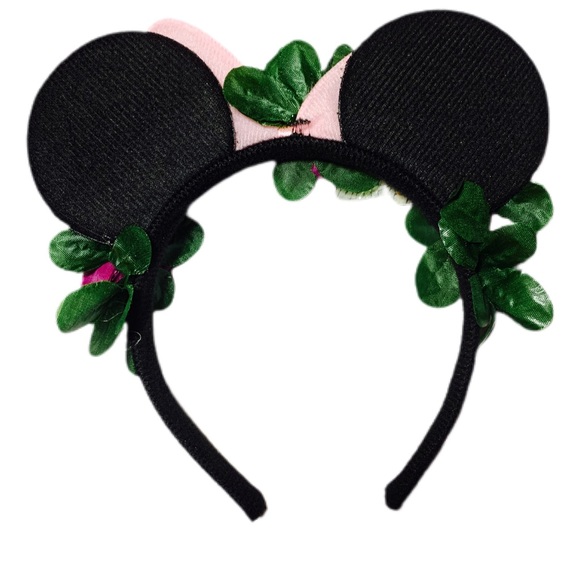 Minnie Ears Flower Crown Kids Minnie Flower Crown Three Piece Bundle - Picture 5 of 5